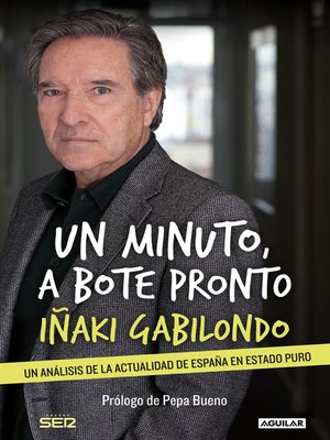 cover image of Un minuto, a bote pronto